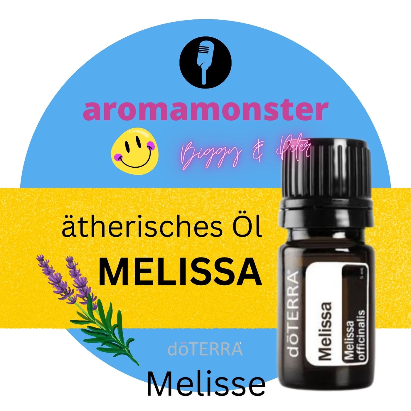 reines ätherisches MELISSA-ÖL von doTerra