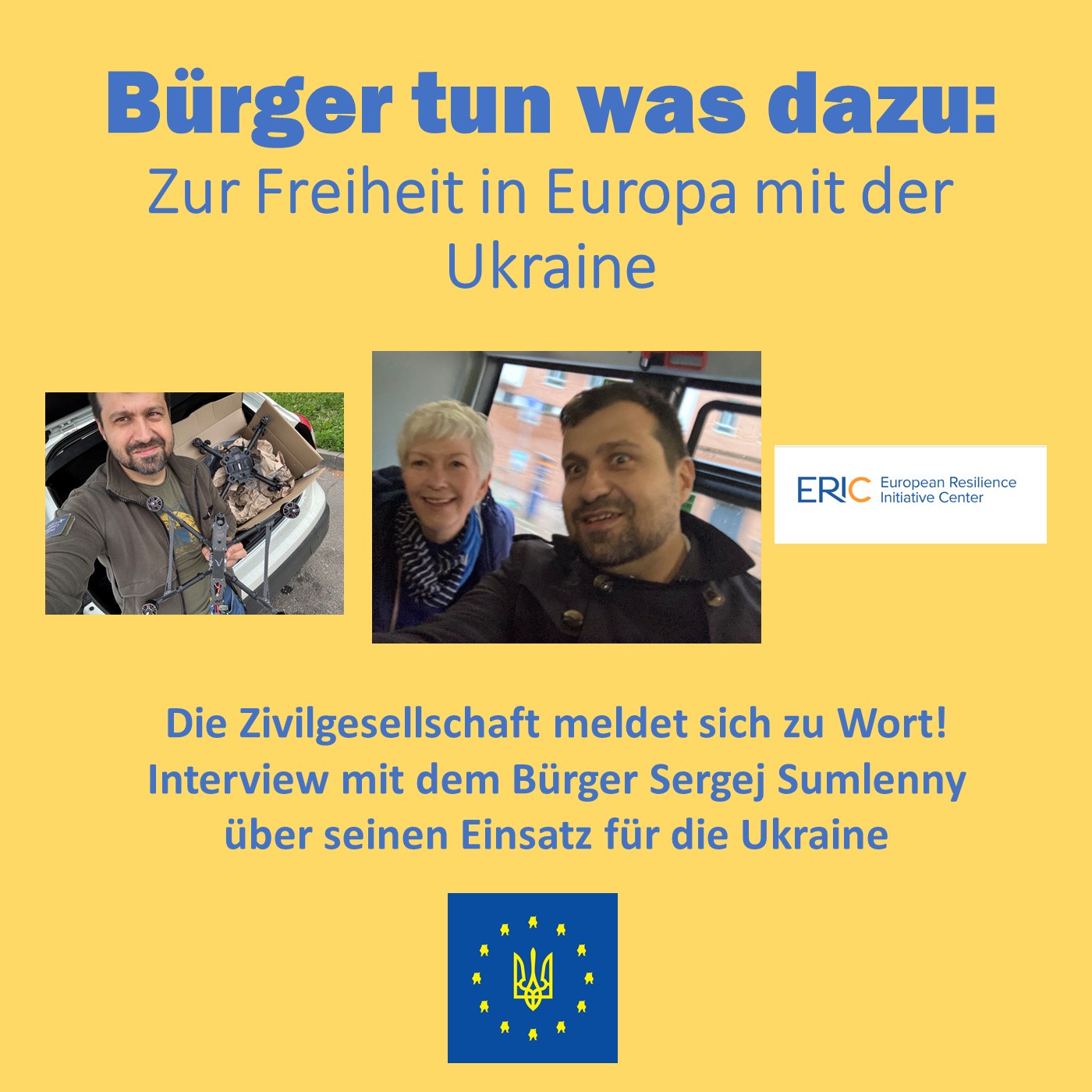 Bürger tun was dazu: Interview mit dem Bürger Sergej Sumlenny