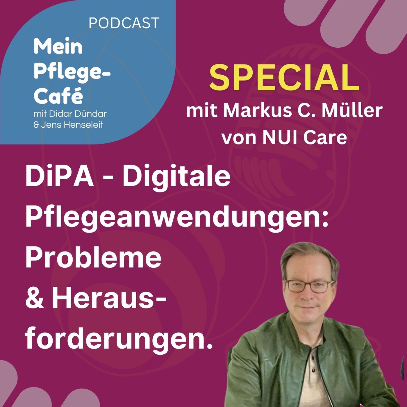 58 - DiPA - Digitale Pflegeanwendungen mit Markus C. Müller von NUI Care