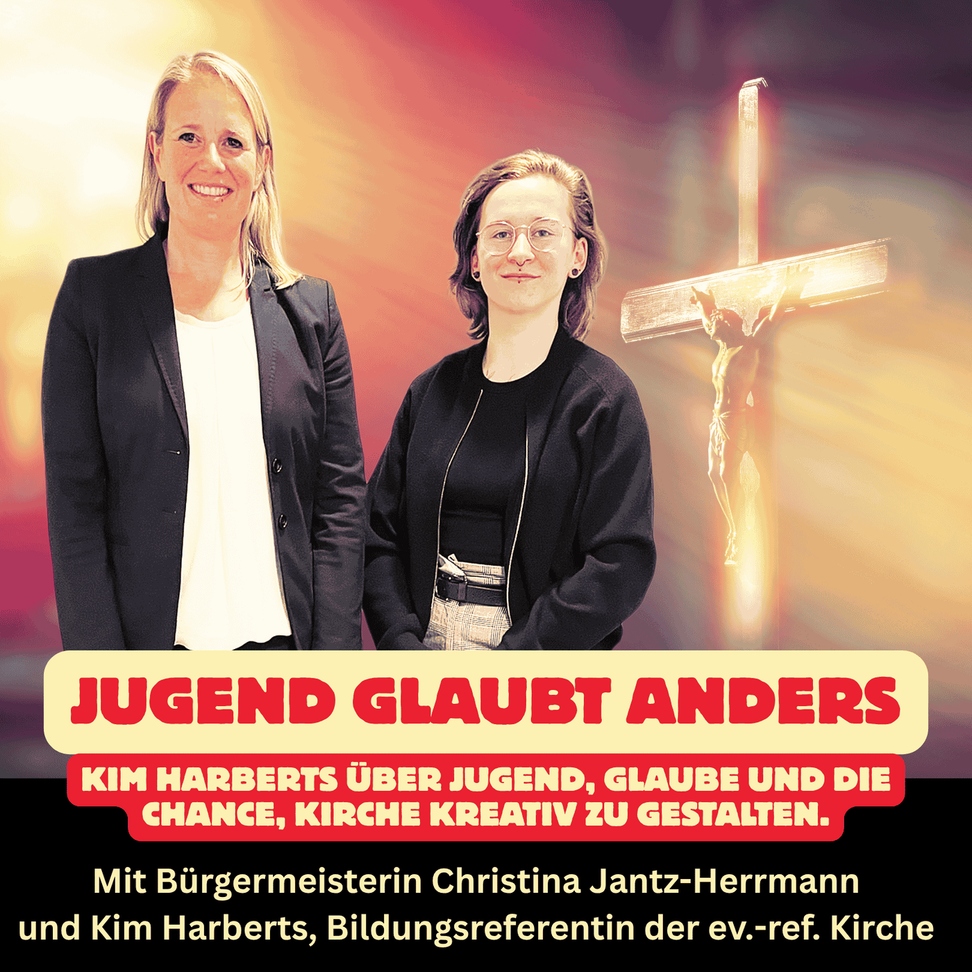 Folge 112: Jugend glaubt anders - Kim Harberts über Jugend, Glaube und die Chance, Kirche kreativ zu gestalten