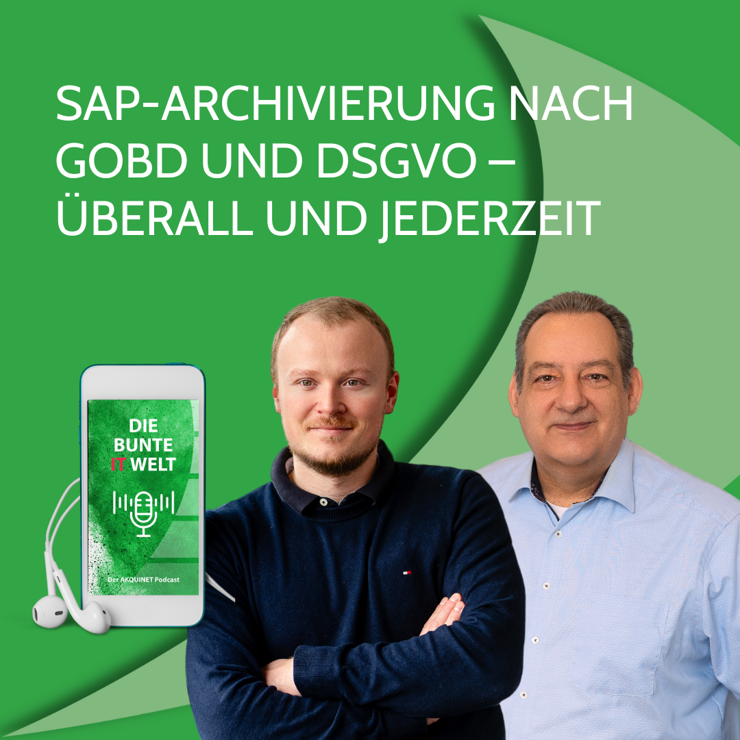 Folge 36: SAP-Archivierung nach GoBD und DSGVO
