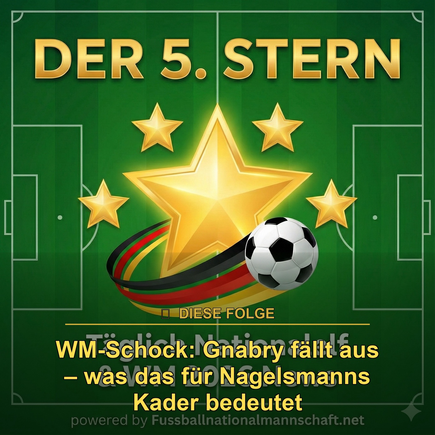 DFB WM Kader 2026: Gnabry fällt aus – was das für Nagelsmanns Kader bedeutet