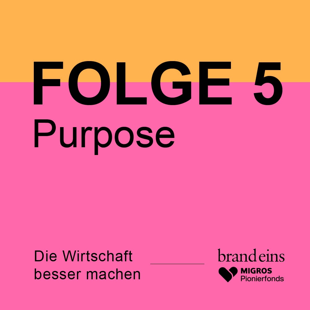 Purpose: „Every billionaire is a failure of the system“