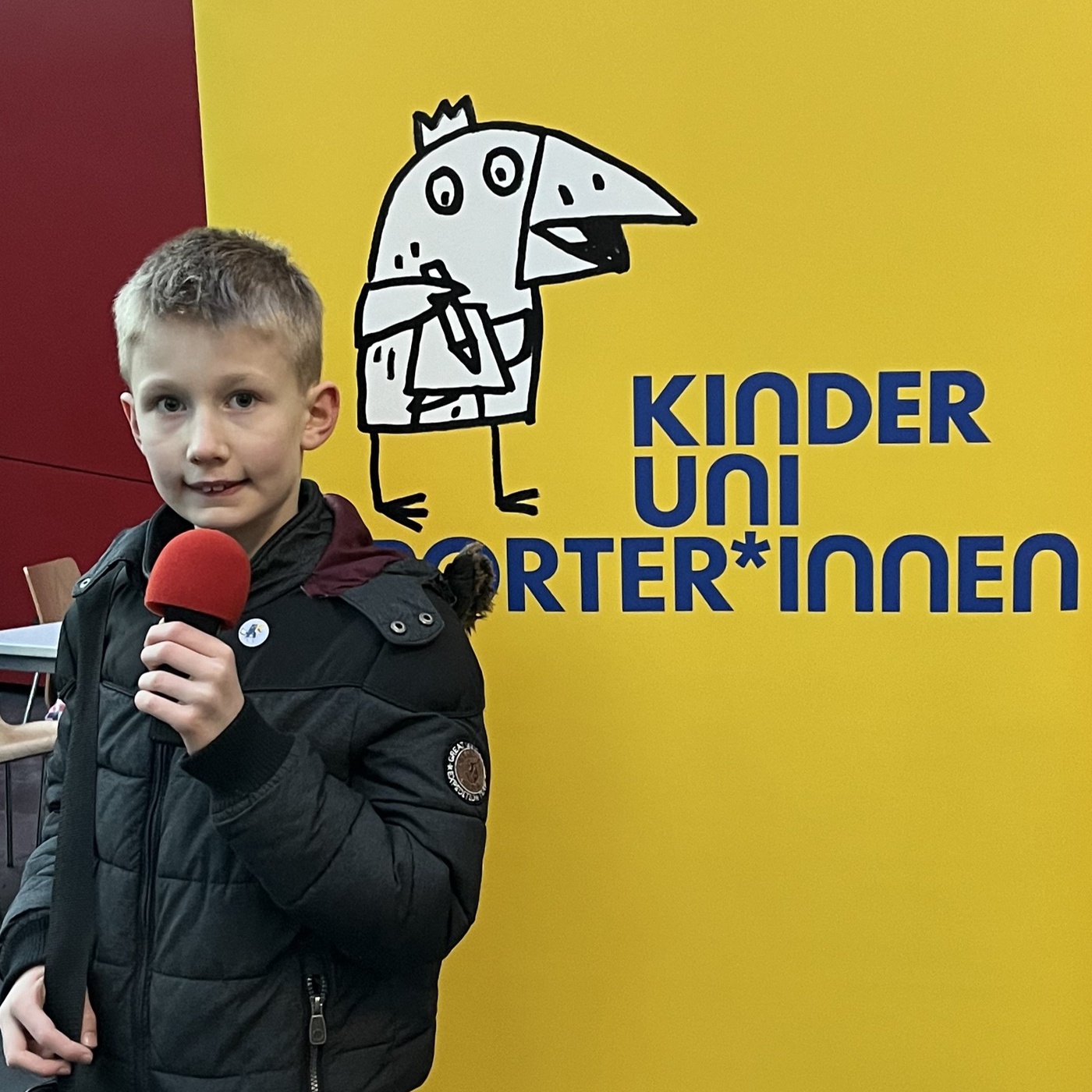 Raphael in der KinderUni