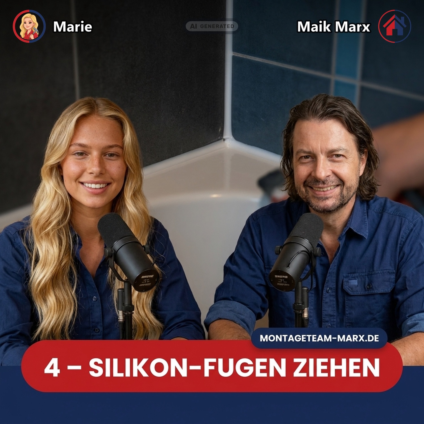 4 – Silikon-Fugen ziehen — sauber und langlebig