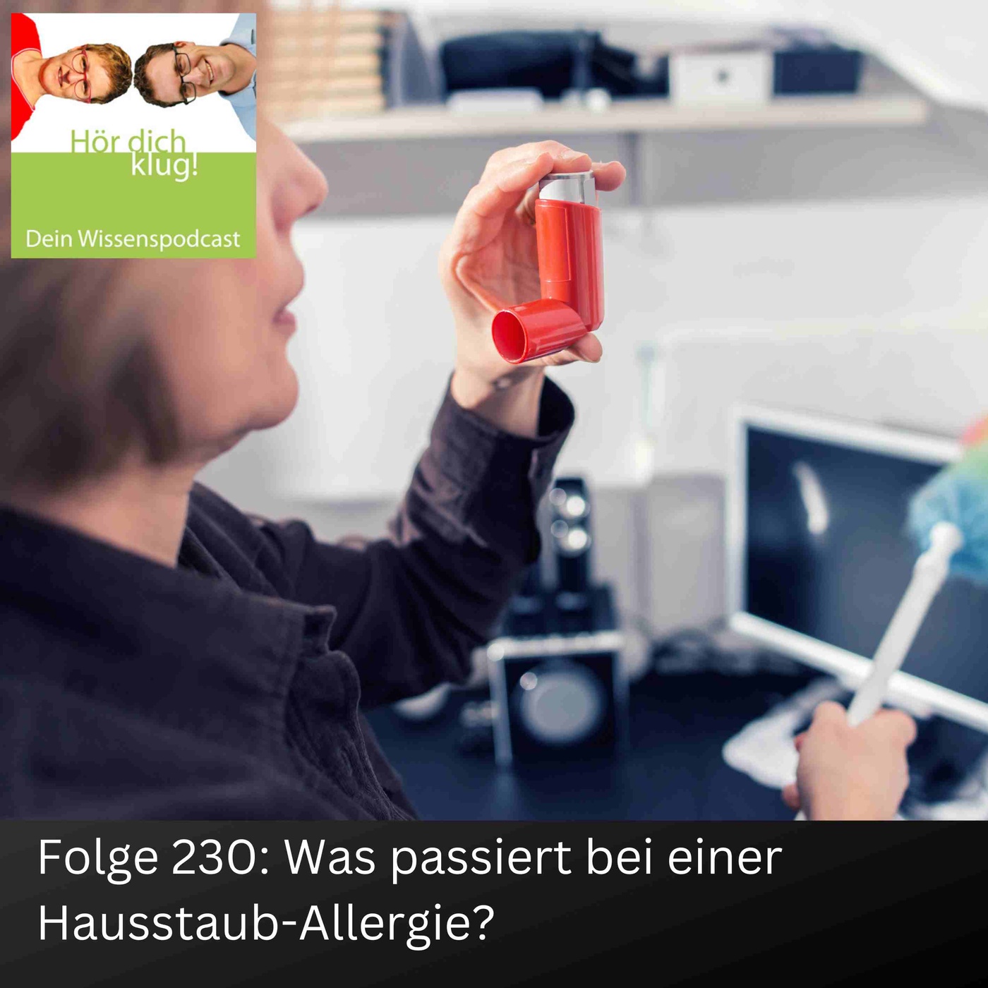 Was passiert bei einer Hausstaub-Allergie?