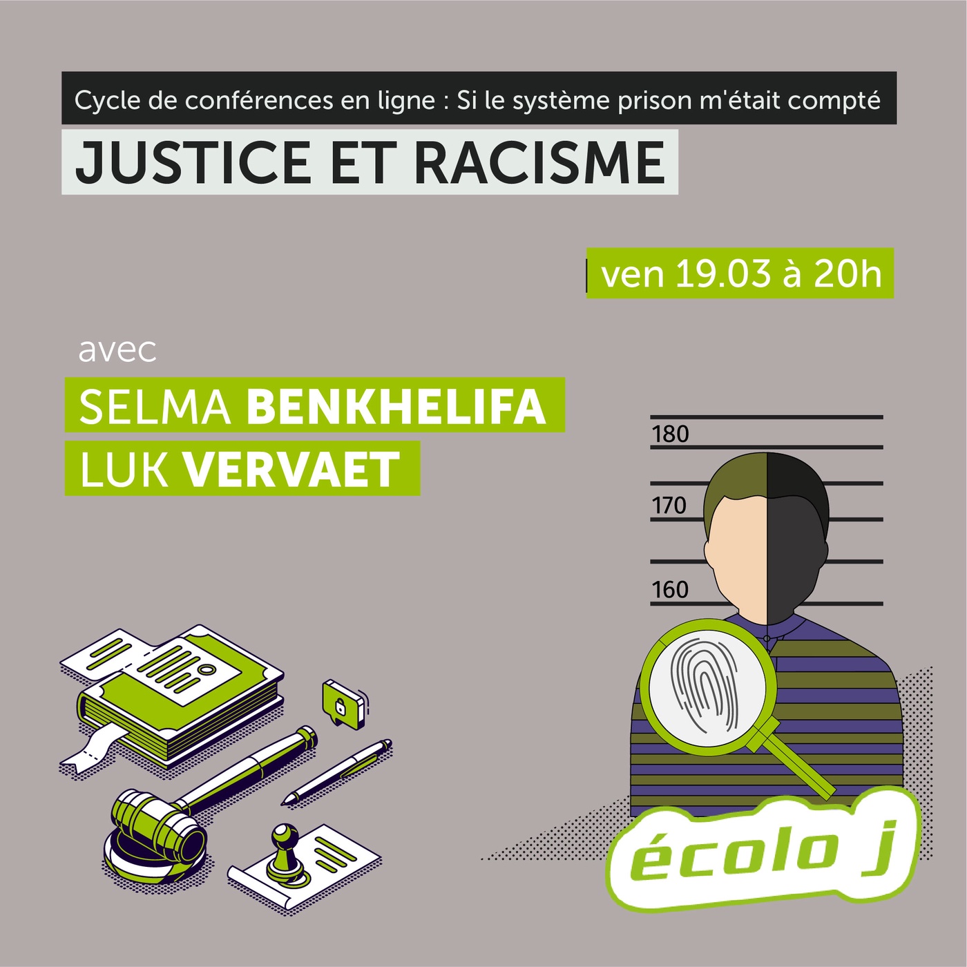 Justice et racisme_Discussion avec Selma Benkhelifa et Luk Vervaet