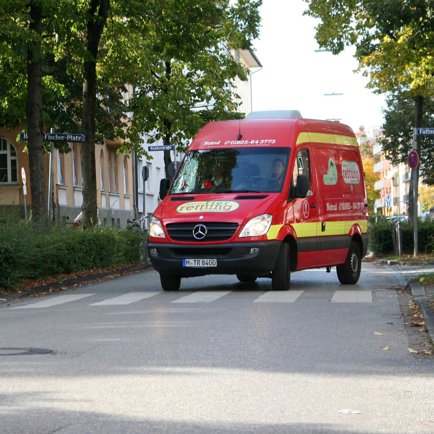 Die Tiernotrettung ím Einsatz