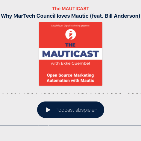 Why MarTech Council loves Mautic (feat. Bill Anderson)