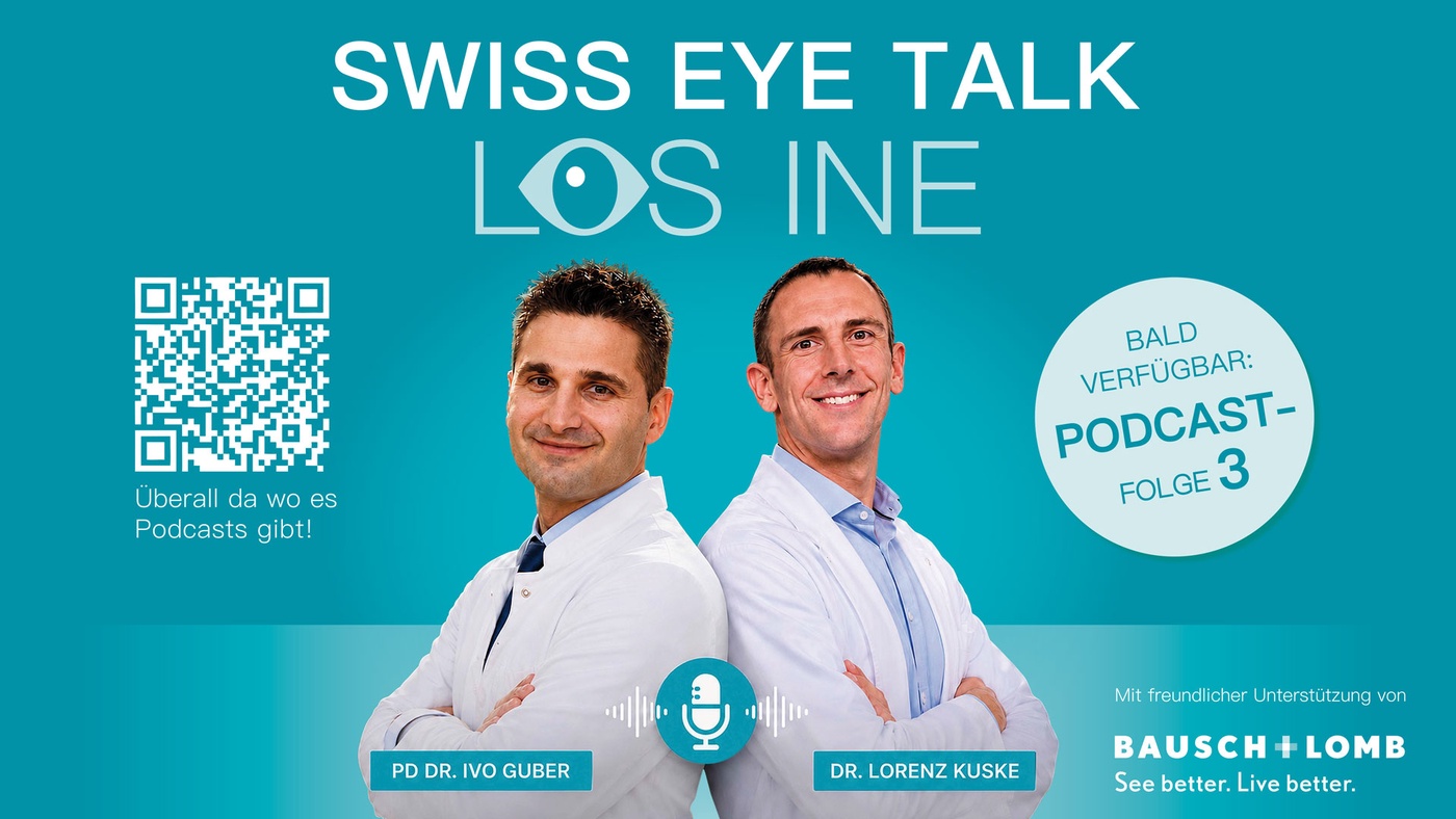 3. Folge: Glaukom 2026 – Weg von den Tropfen? Mit Dr. Ivo Guber & Dr. Lorenz Kuske