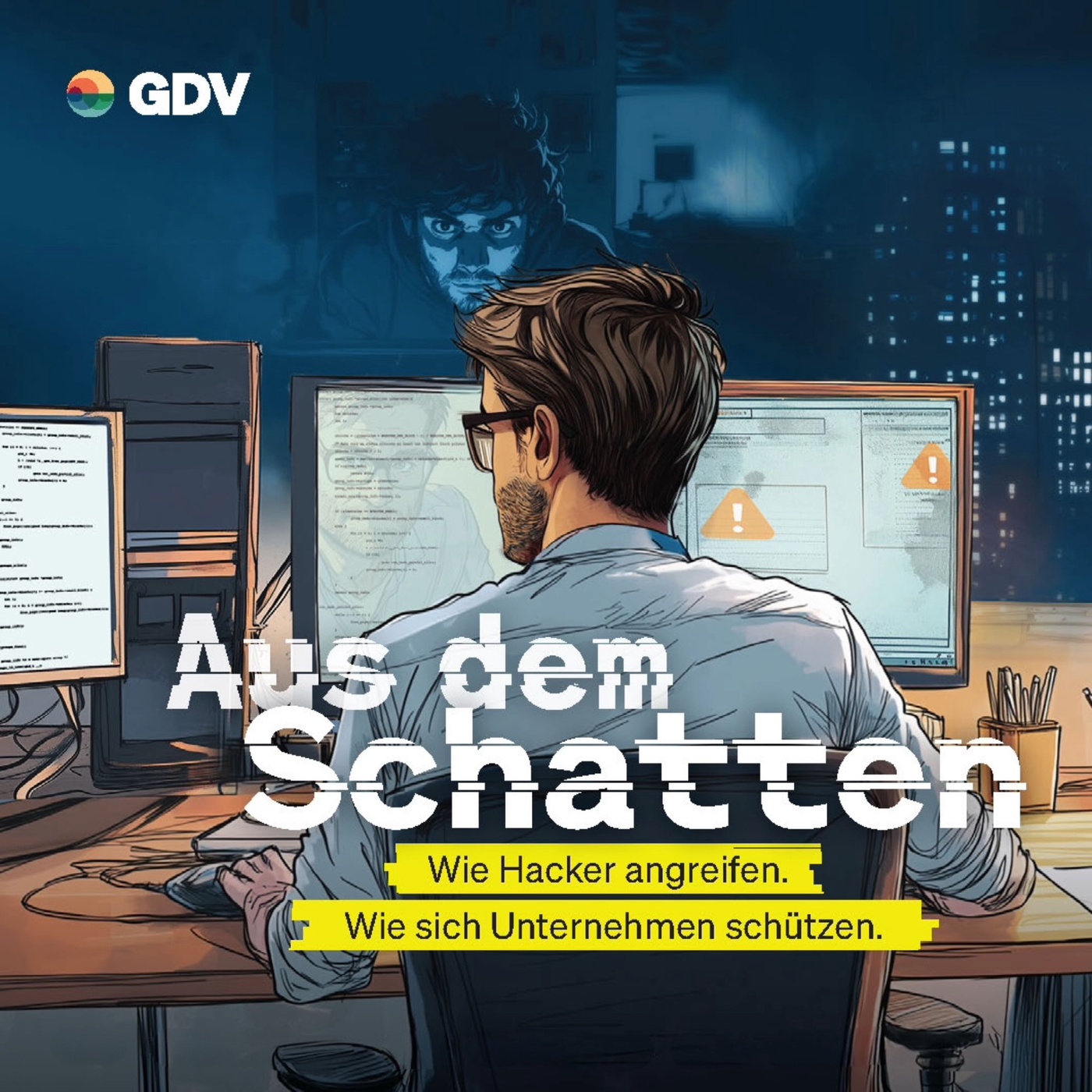 Aus dem Schatten (Audiobook) – Ein Cyberkrimi zur IT-Sicherheit im Mittelstand