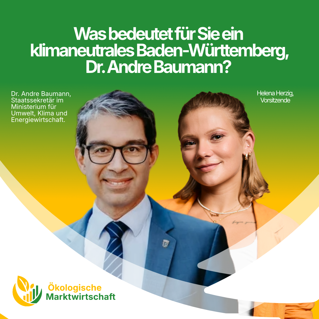 Was bedeutet für Sie ein klimaneutrales Baden-Württemberg, Dr. Andre Baumann?
