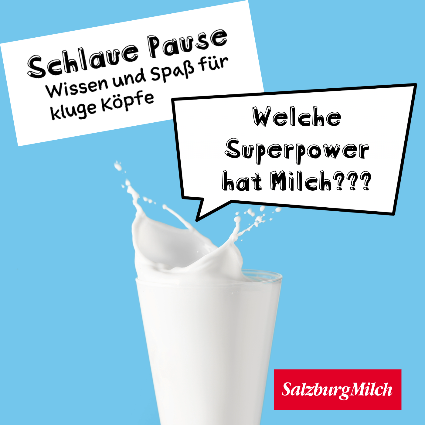 Welche Superpower steckt in Milch?