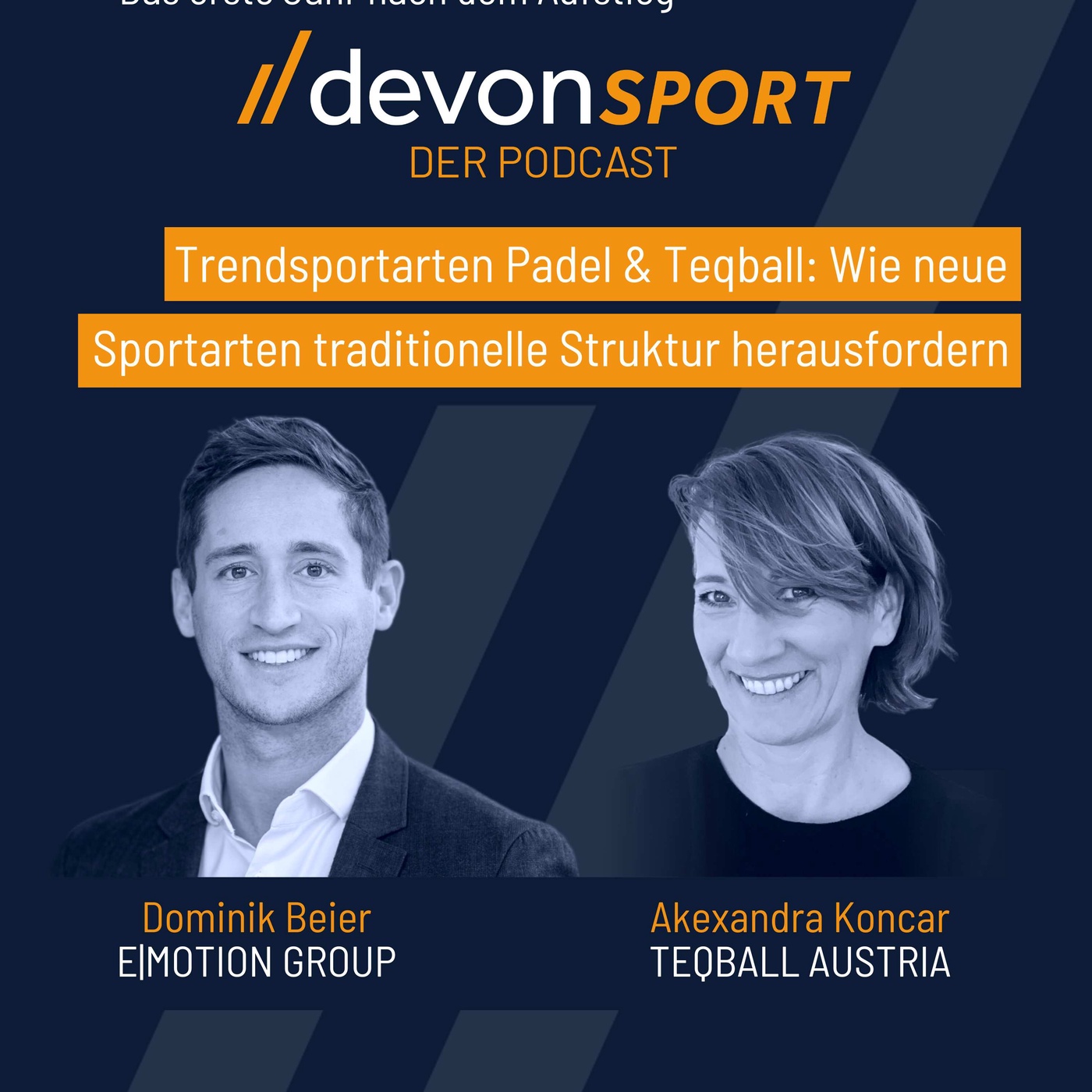 Trendsportarten Padel & Teqball: Herausforderung für traditionelle Strukturen mit Alexandra Koncar und Dominik Beier #61