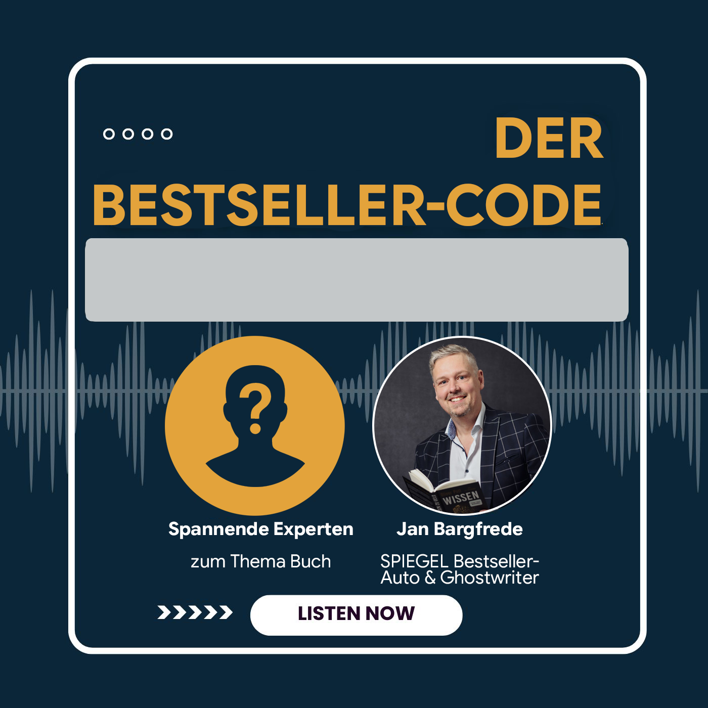 Der Bestseller-Code#26: Das Buch macht sichtbar