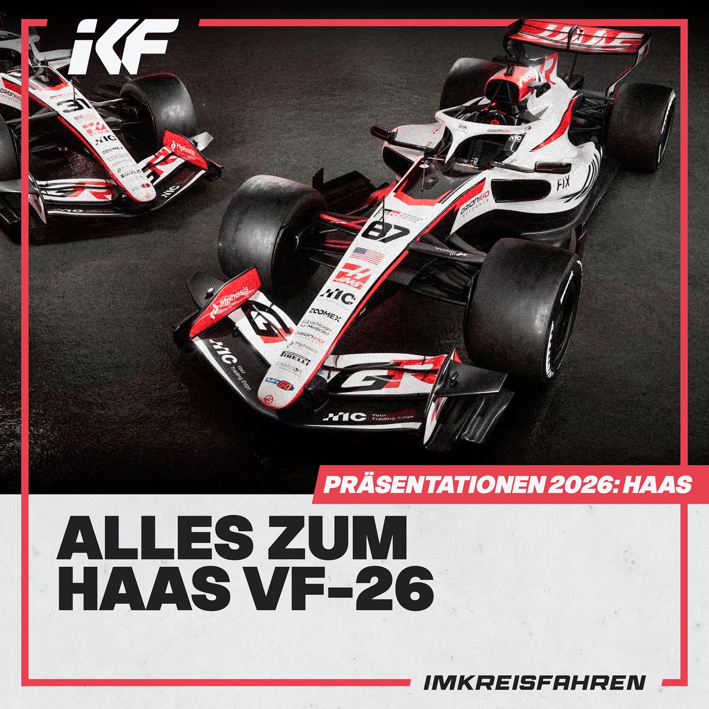 Haas VF-26 – neue Lackierung und Toyota-Einfluss