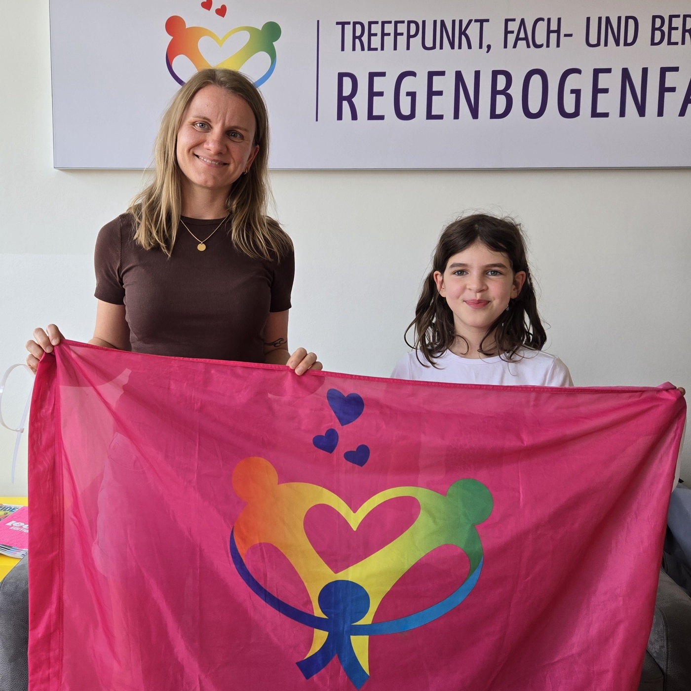 Bunt wie eine Regenbogenfamilie