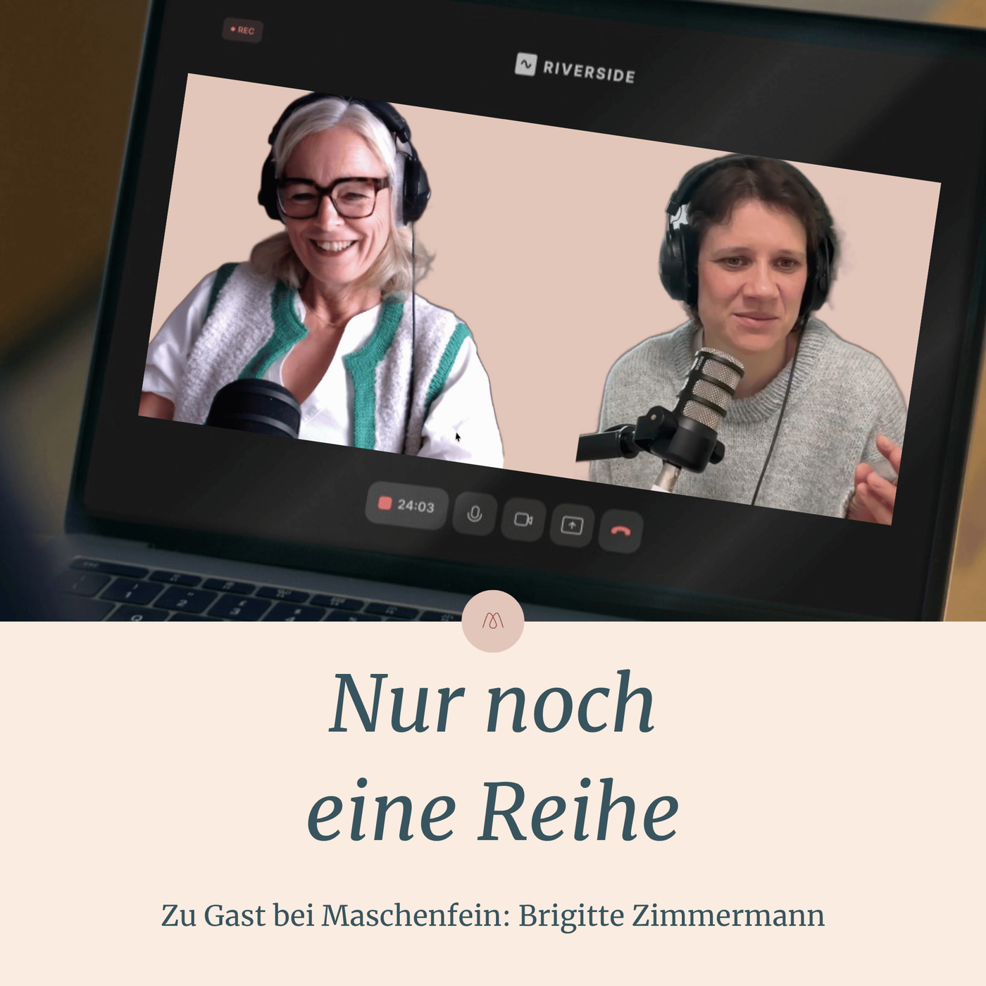 87 - Alles Paillette und Sticken auf Strick