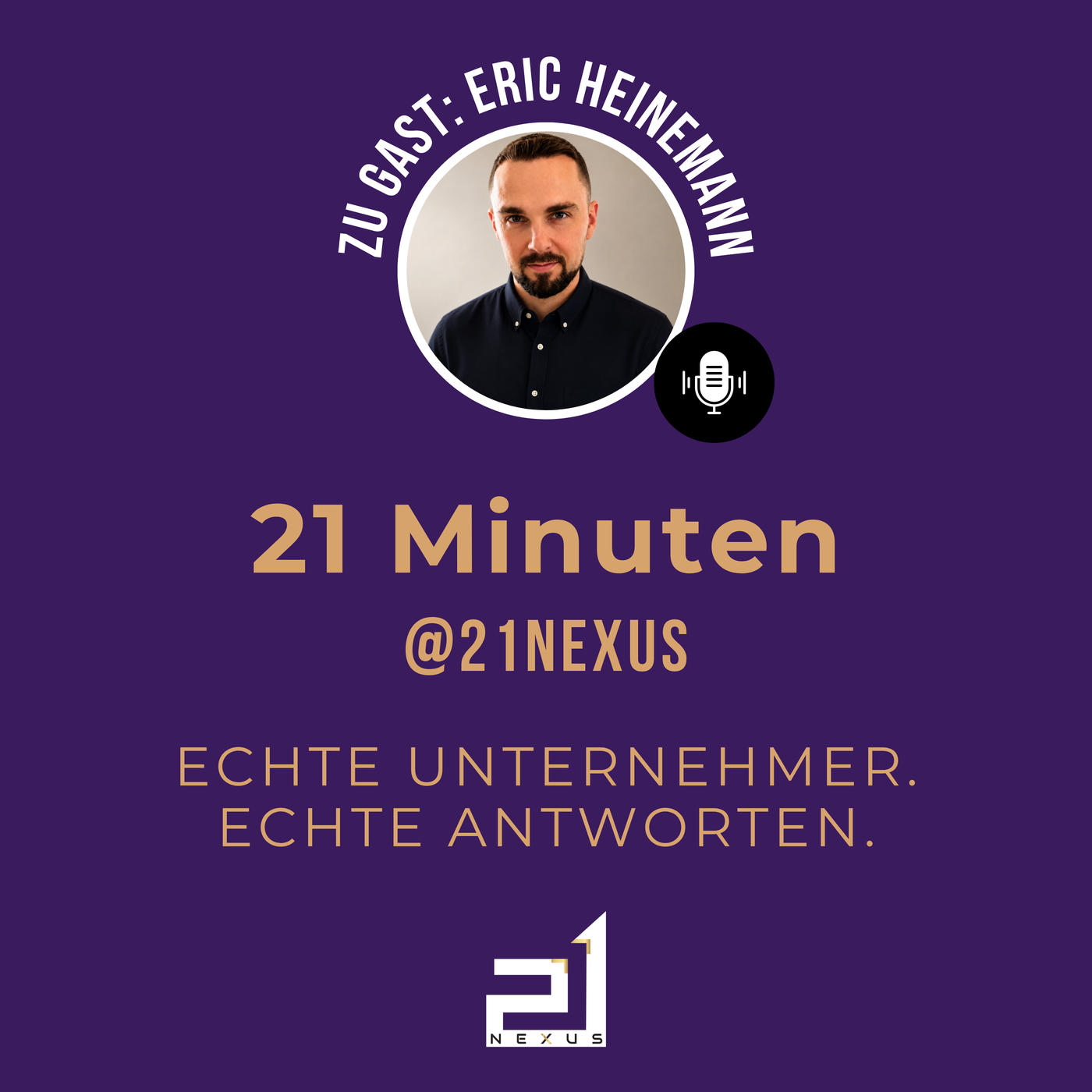 21 Minuten @ 21Nexus: Zu Gast ist Adrian Pape