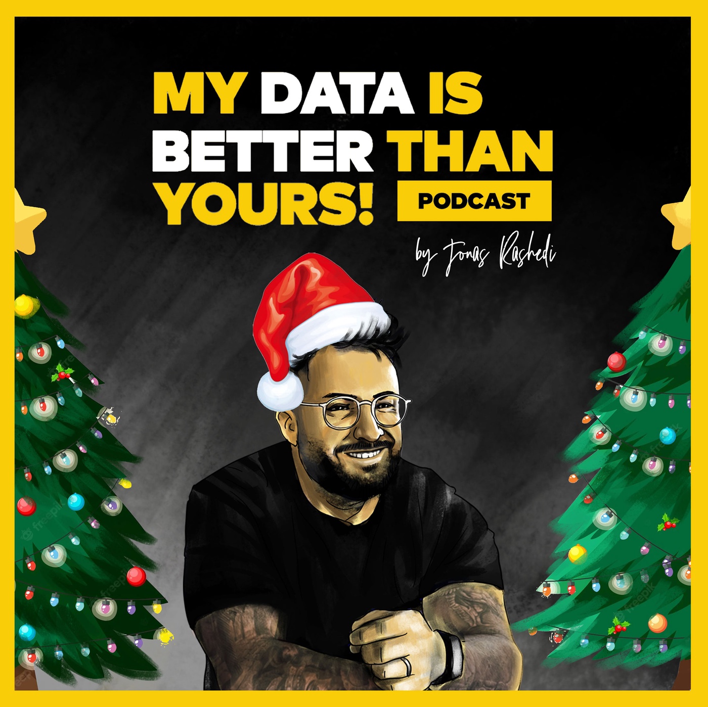 Der Data-Weihnachtsmann kommt – Data-Learnings mit Jonas Rashedi und Gäst:innen