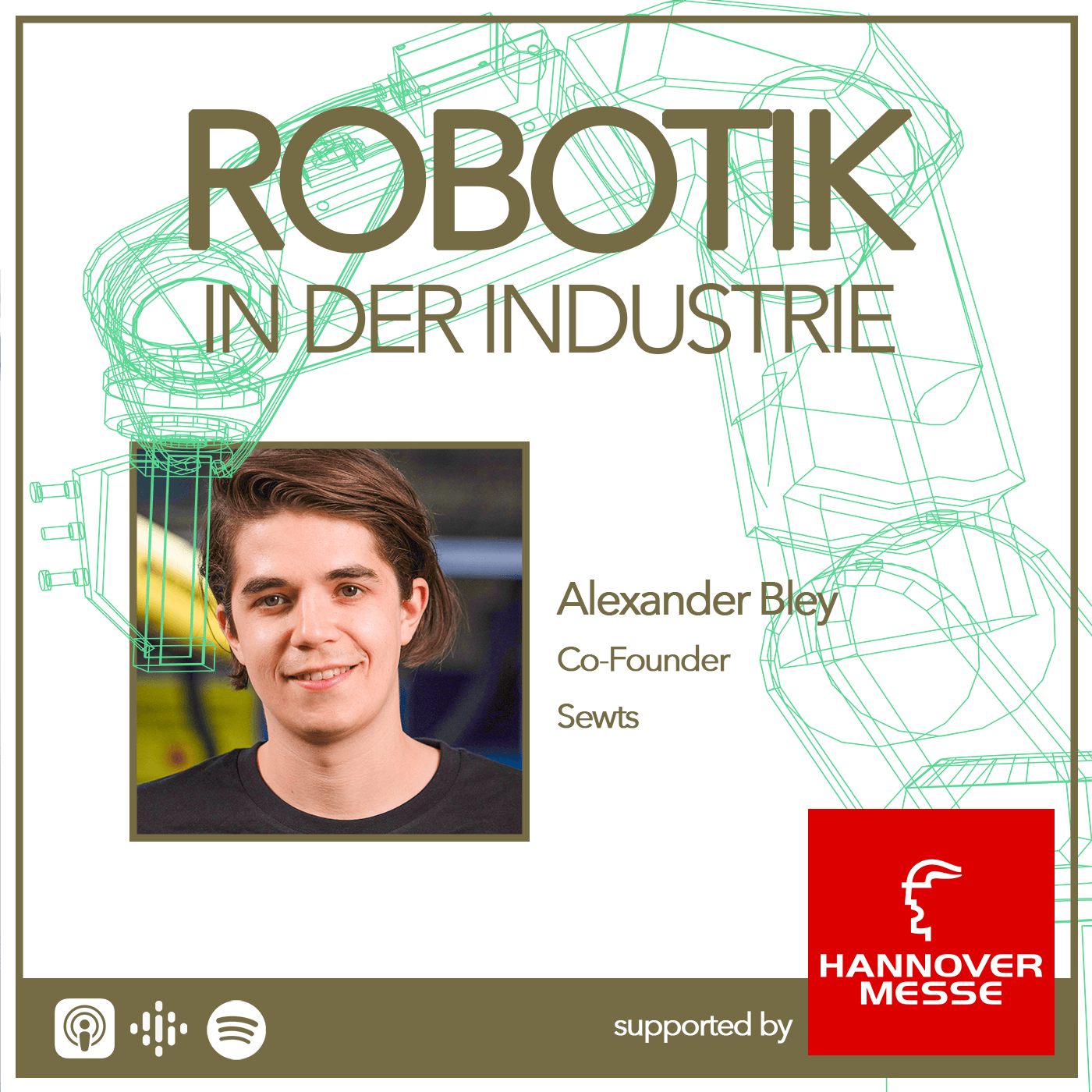 Roboter in der Wäscherei