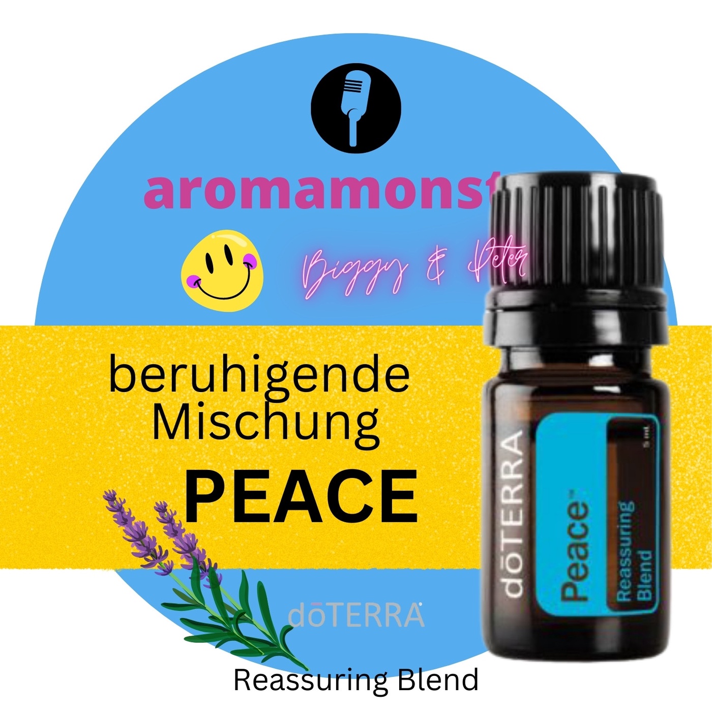 PEACE - Ölemischung aus doTERRAs genialem Emotionsset