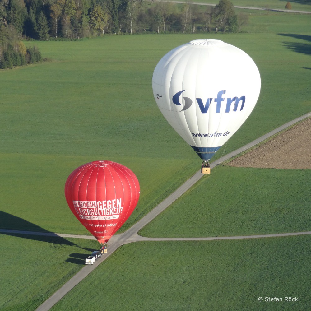 Wie fliegt ein Heißluftballon?