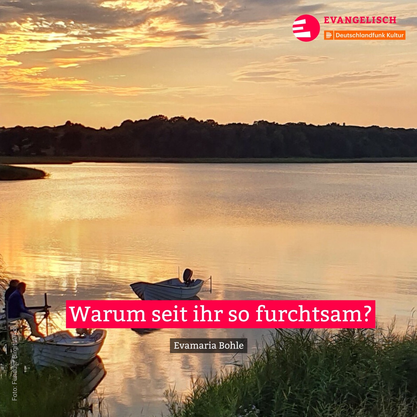 Warum seid ihr so furchtsam? 