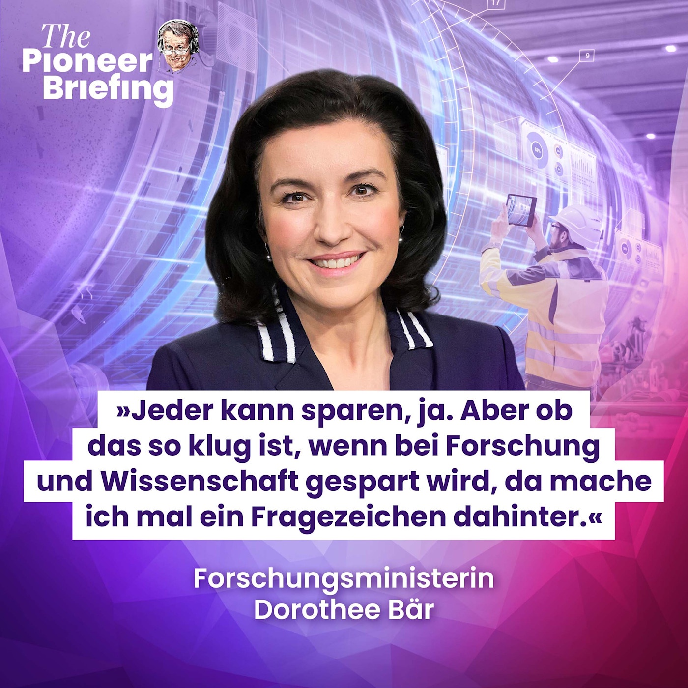 Forschungsministerin: „Innovationsmüdigkeit in der Gesellschaft”