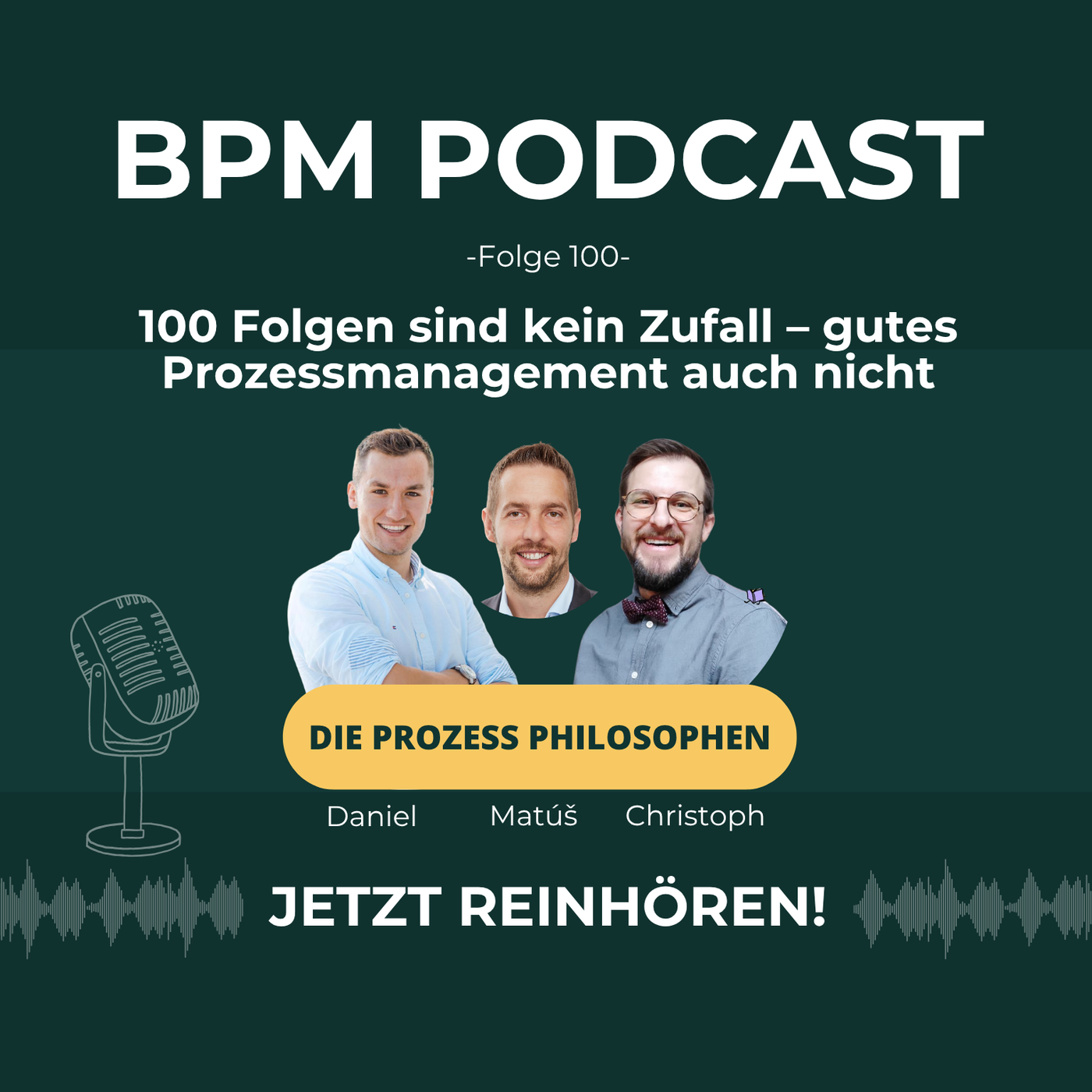 100 Folgen sind kein Zufall – und gutes Prozessmanagement auch nicht