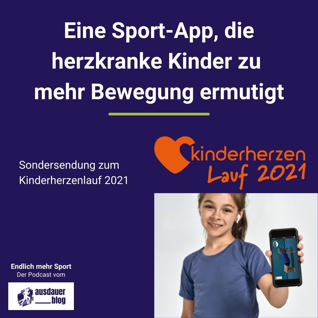 Eine Sport-App, die herzkranke Kinder zu mehr Bewegung ermutigt