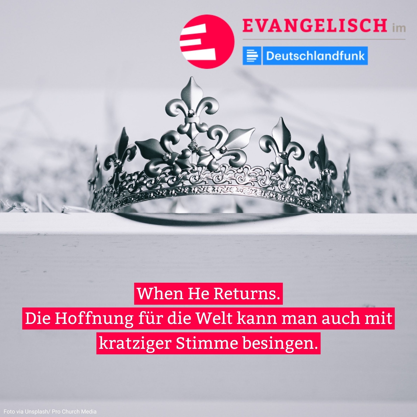When He Returns. Die Hoffnung für die Welt kann man auch mit kratziger Stimme besingen.
