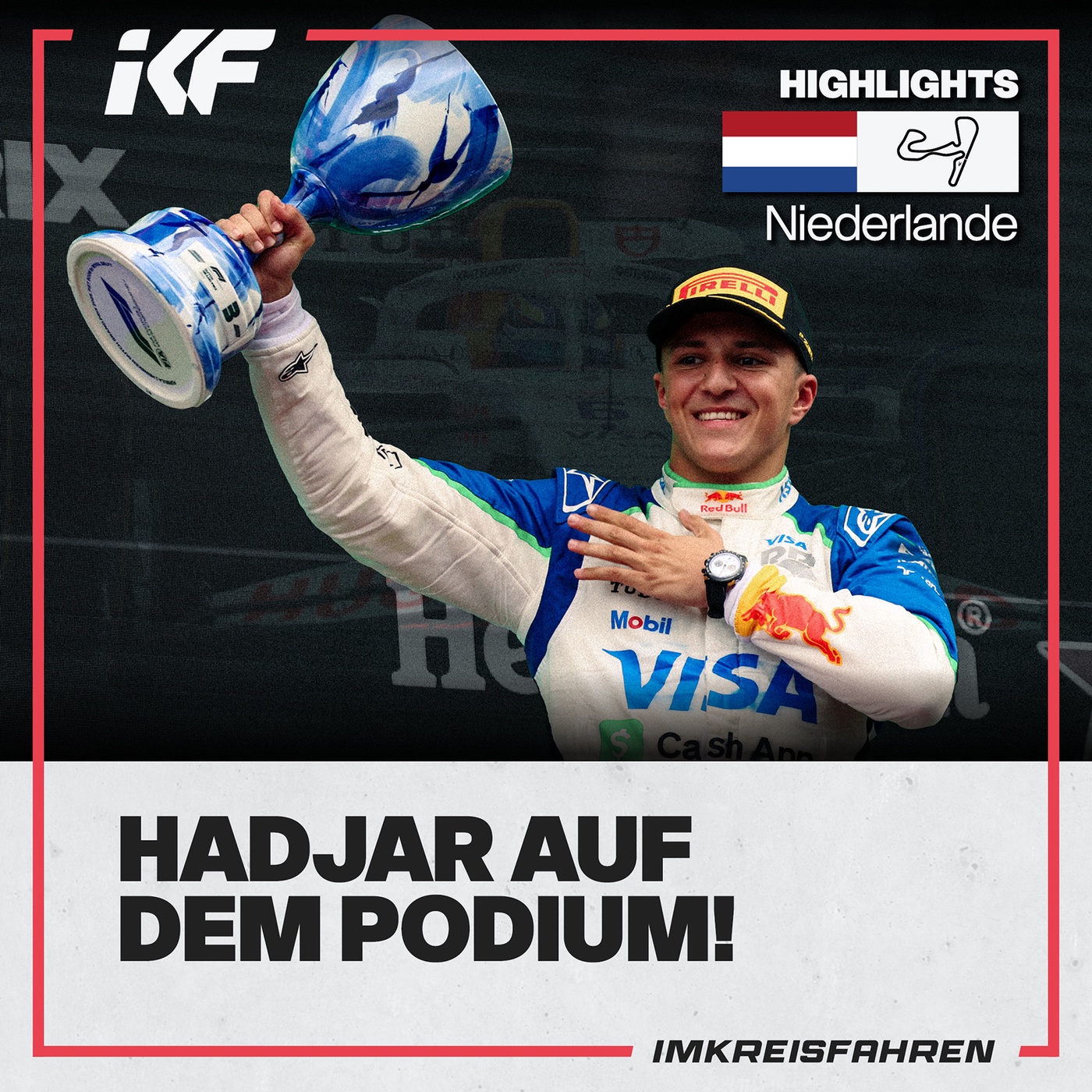 Hadjar auf dem Podium! | Highlights Niederlande