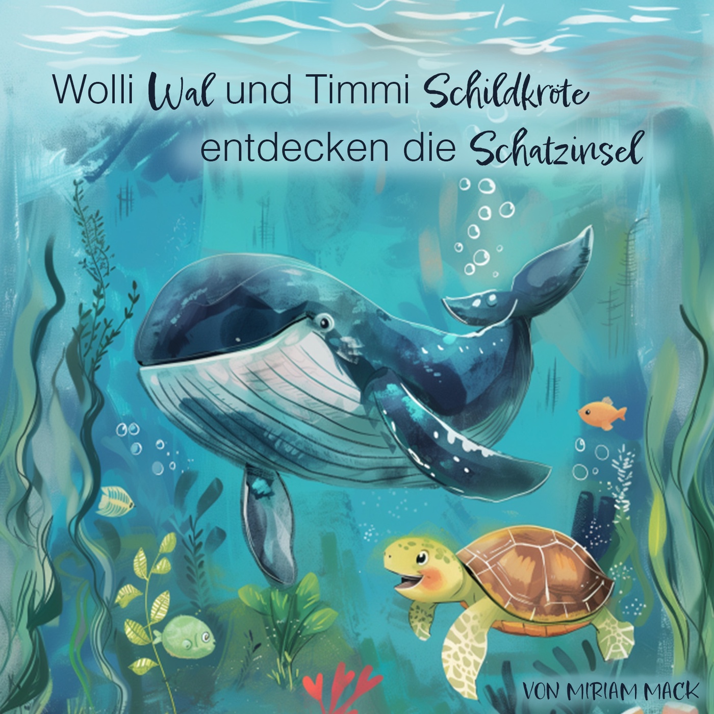 Wolli Wal und Timmi Schildkröte entdecken die Schatzinsel