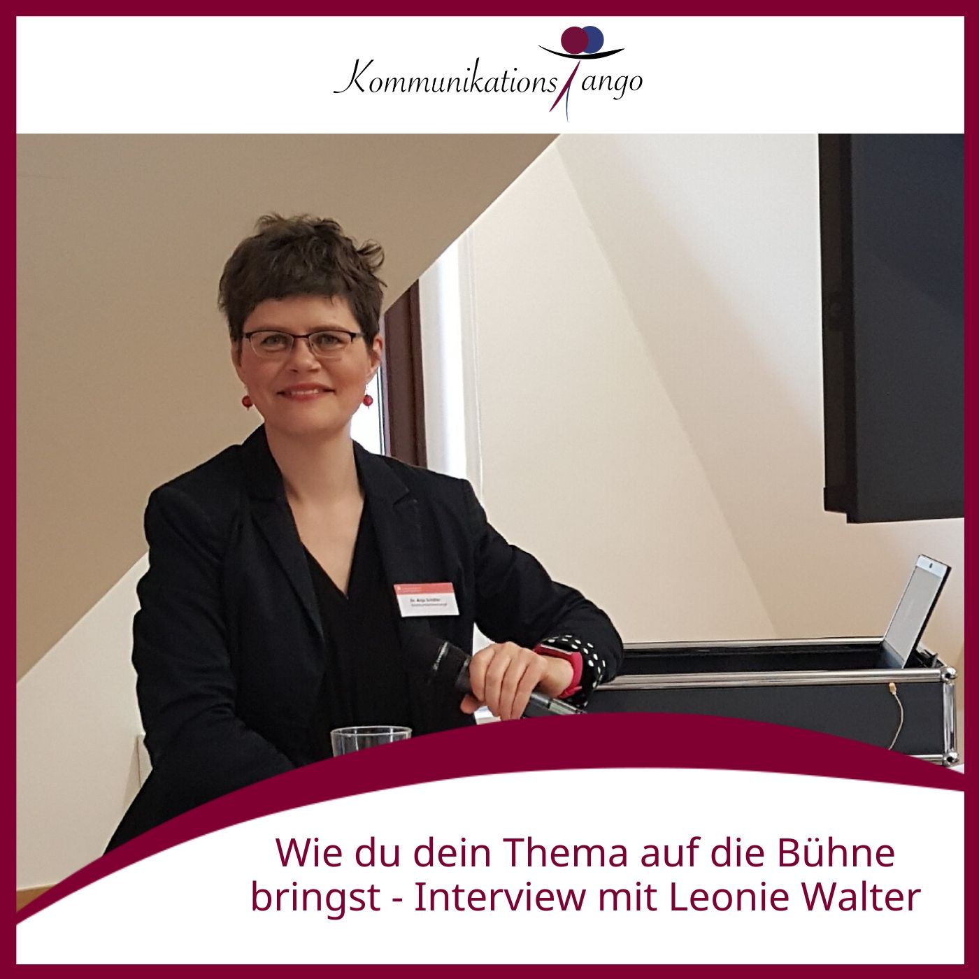109: Wie du dein Thema auf die Bühne bringst - Interview mit Leonie Walter