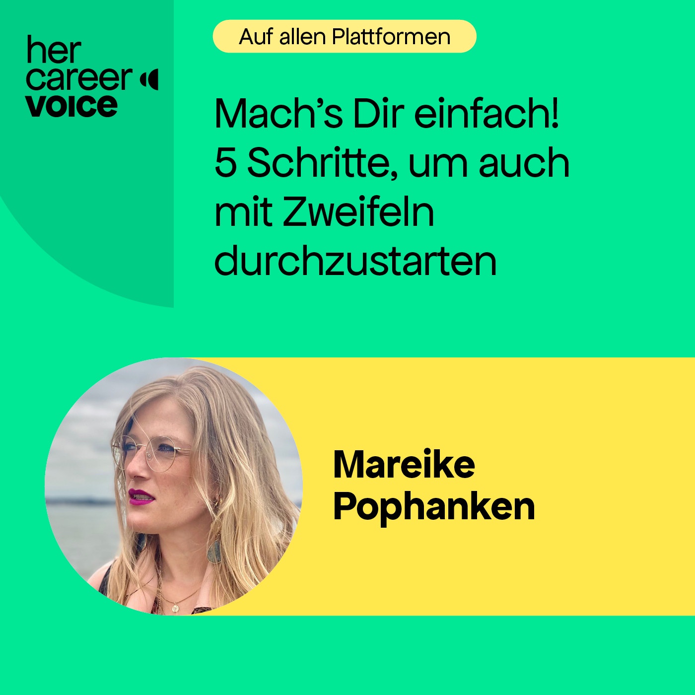 Mach's Dir einfach! 5 Schritte, um auch mit Zweifeln durchzustarten