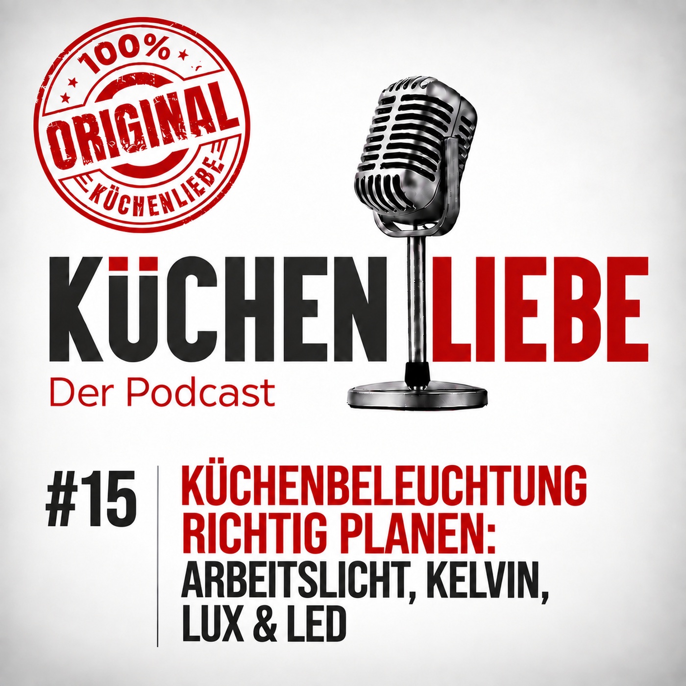#15 Küchenbeleuchtung richtig planen: Arbeitslicht, Kelvin, Lux & LED