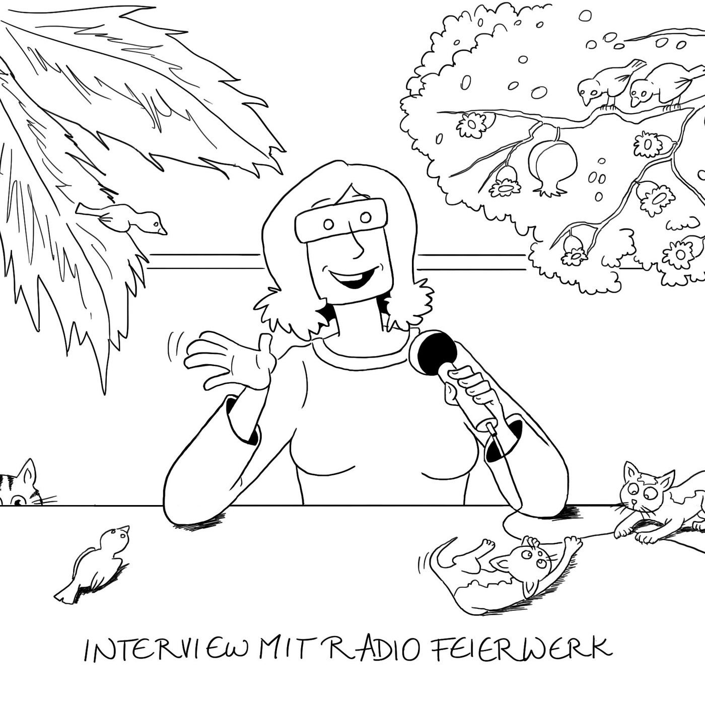 Comic-Zeichnerin Eva Hoppe im Gespräch