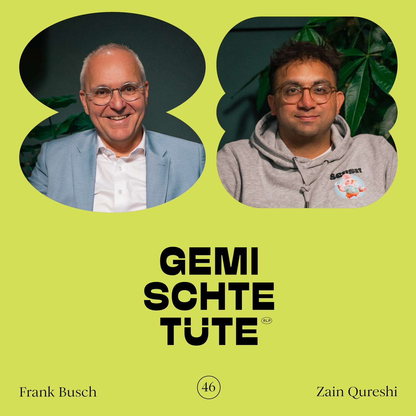 Auf ein Blind Date: Frank Busch trifft Zain Qureshi