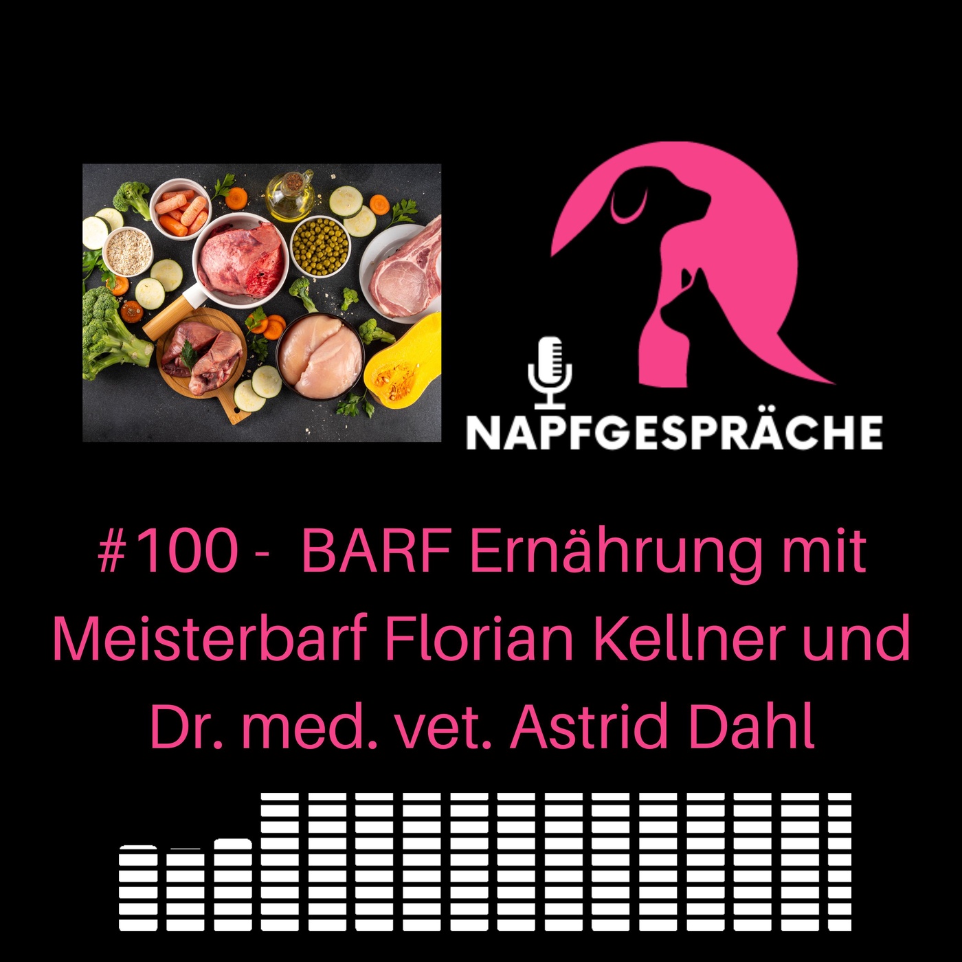 #100 - BARF Ernährung mit Meisterbarf Florian Kellner und Dr med vet Astrid Dahl