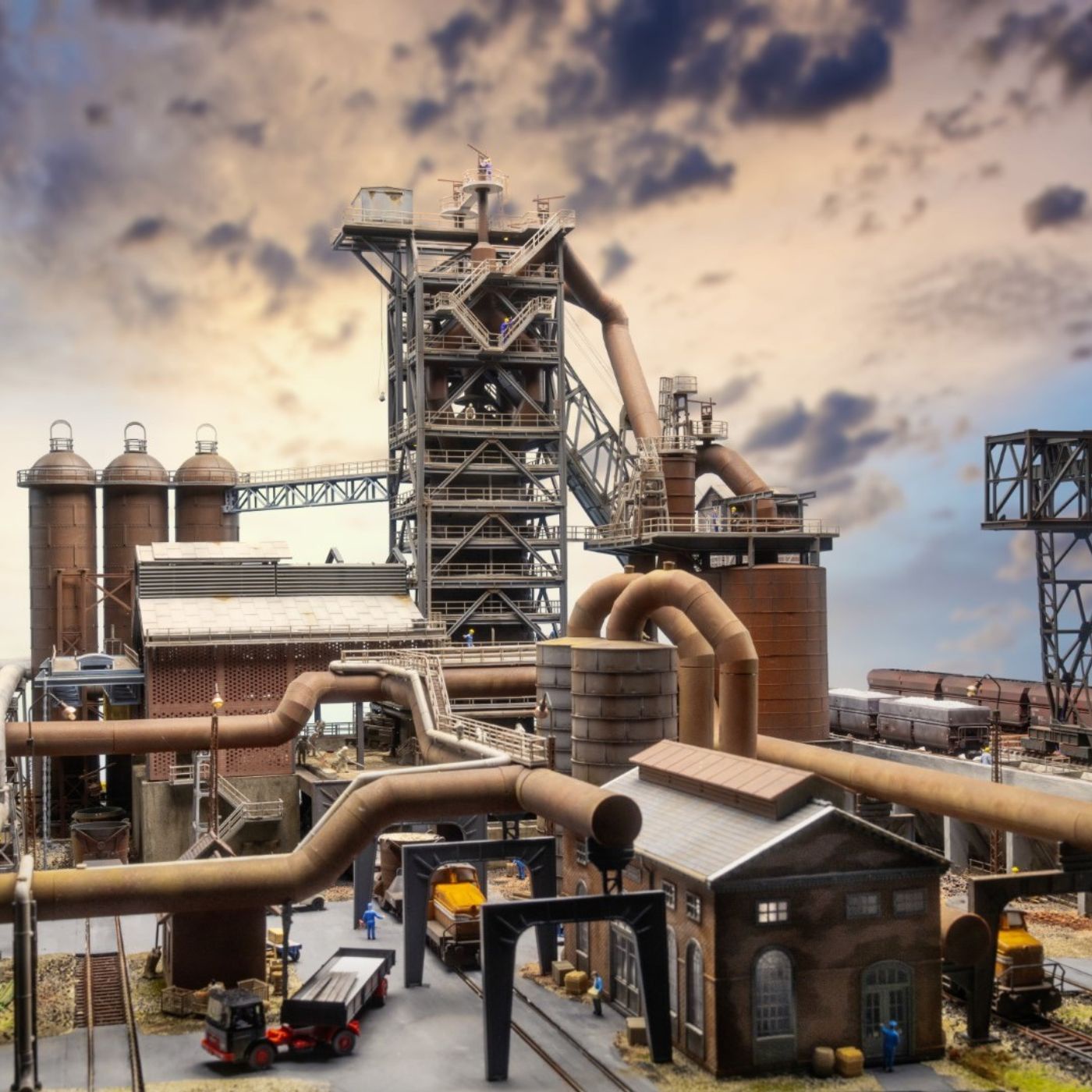 Stahl, Feuer & Modellbau