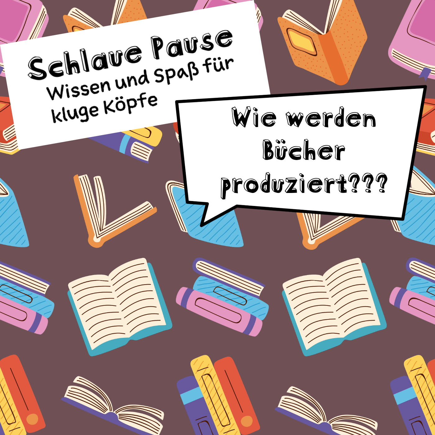 Wie werden Bücher produziert?