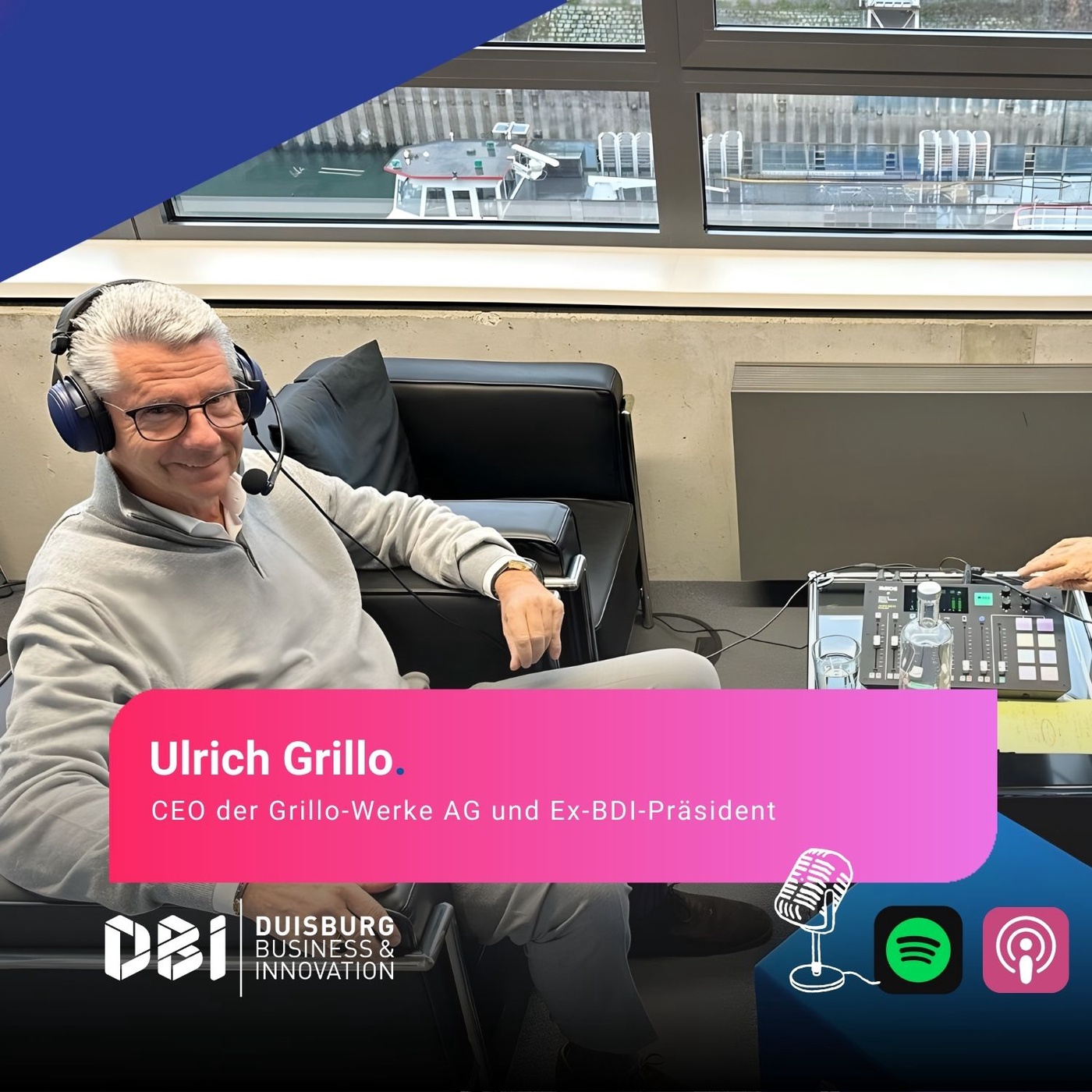 Im Gespräch mit Ulrich Grillo / Erfolgreich und nachhaltig Wirtschaften für Duisburg
