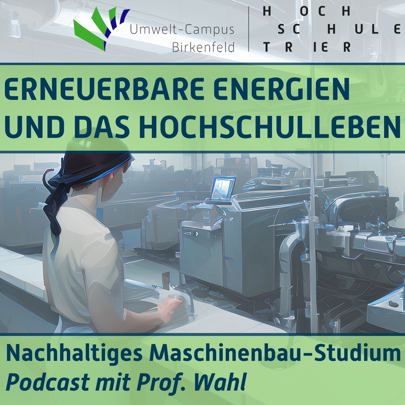 #39 Nachhaltiges Maschinenbau-Studium. Podcast mit Prof. Wahl