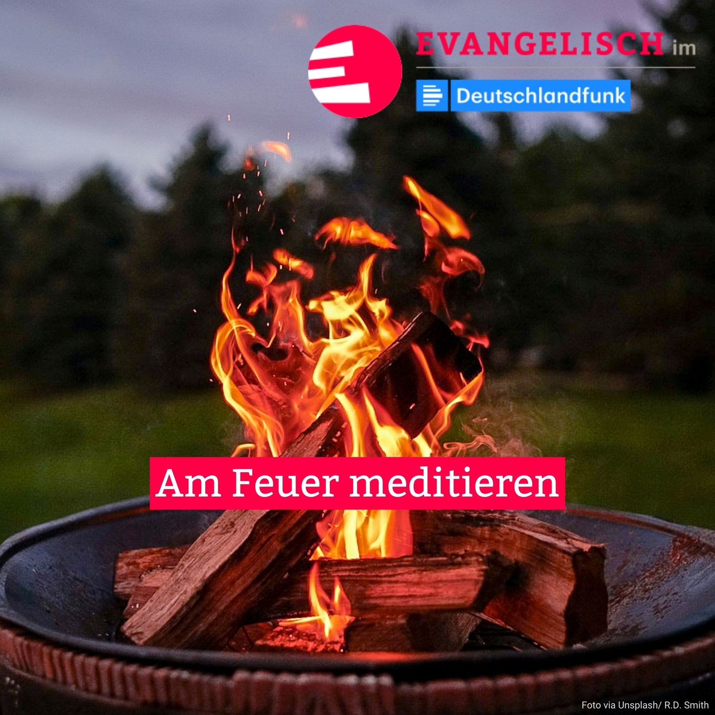 Am Feuer meditieren