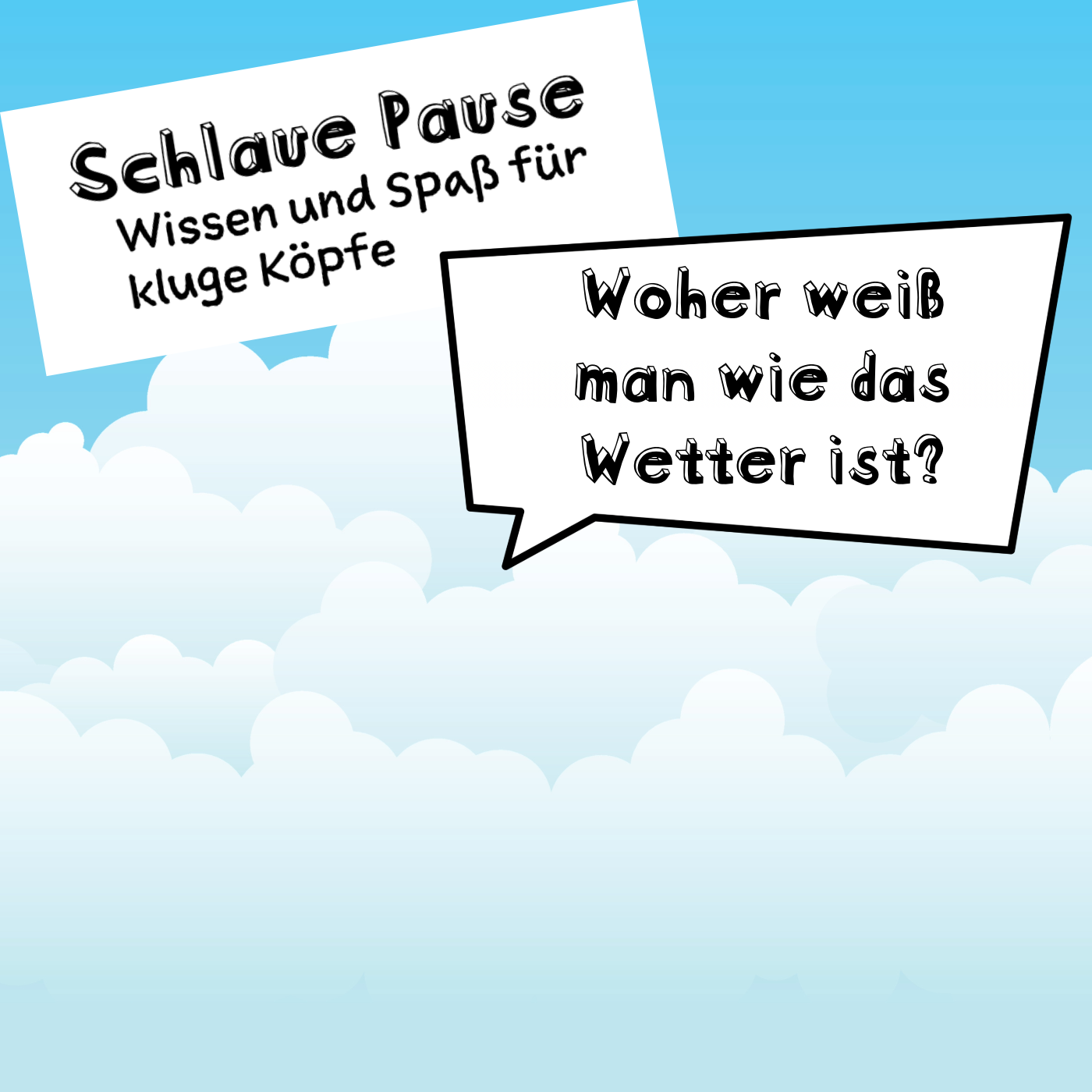 Woher weiß man wie das Wetter wird?