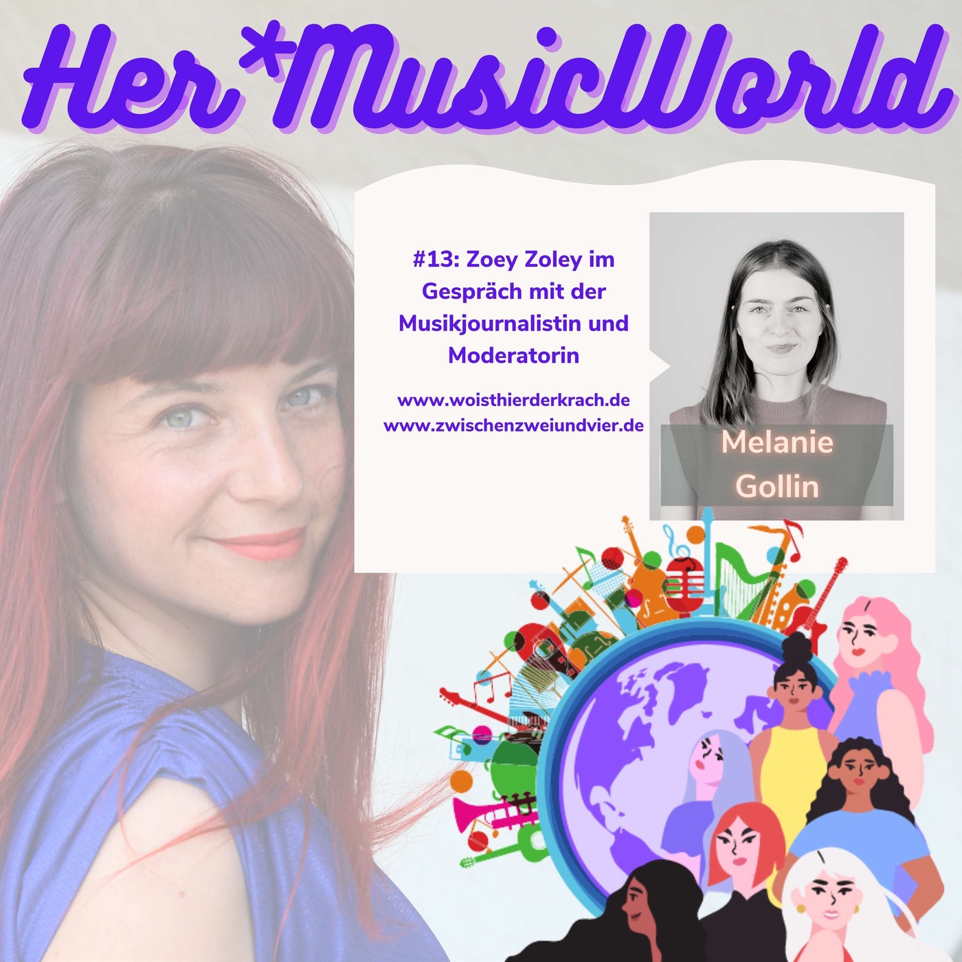 #13 HerMusicWorld Podcast mit Gästin Melanie Gollin