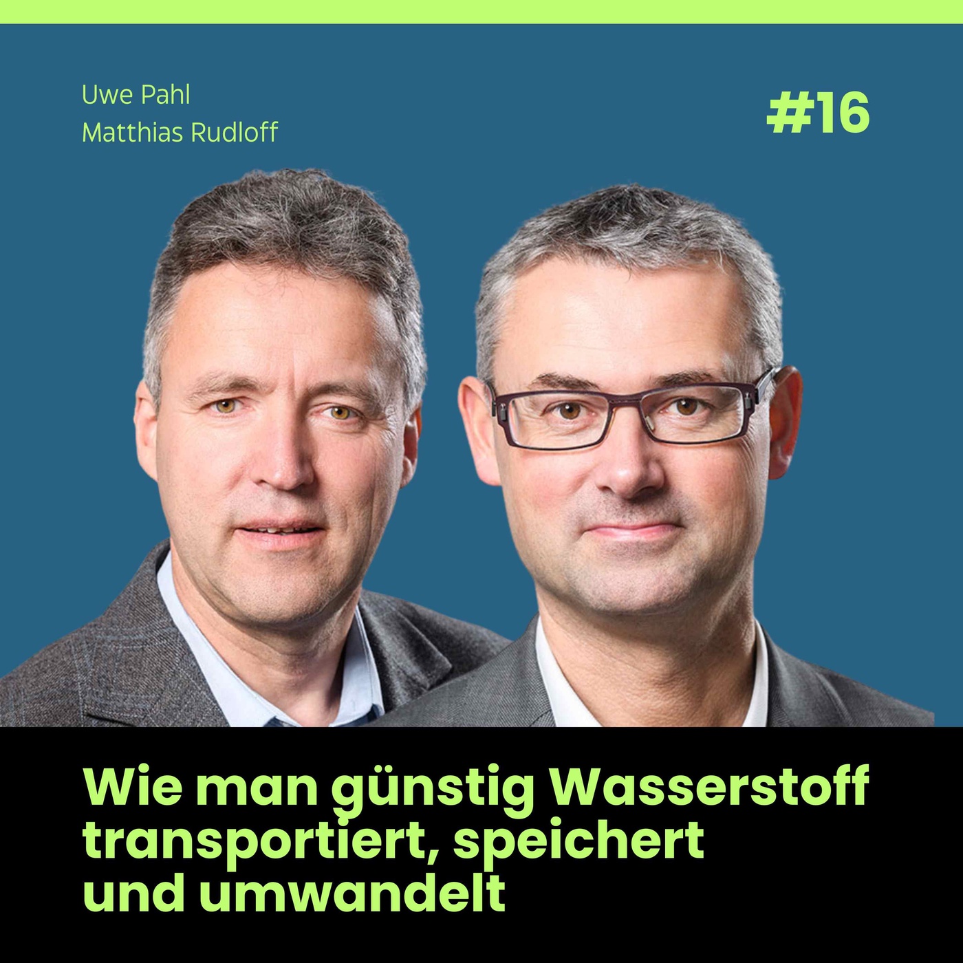 #16: Wie man günstig Wasserstoff transportiert, speichert und umwandelt