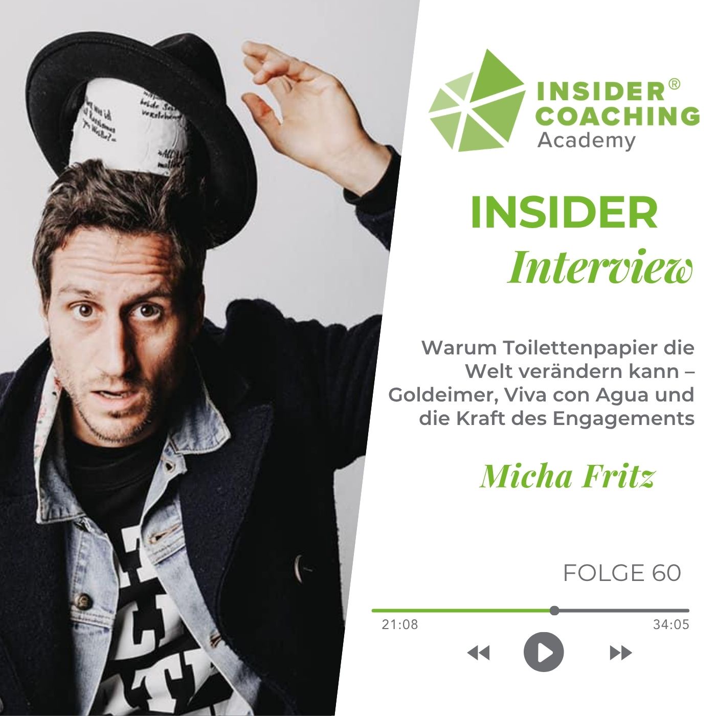 #60 Warum Toilettenpapier die Welt verändern kann – Goldeimer, Viva con Agua und die Kraft des Engagements | Micha