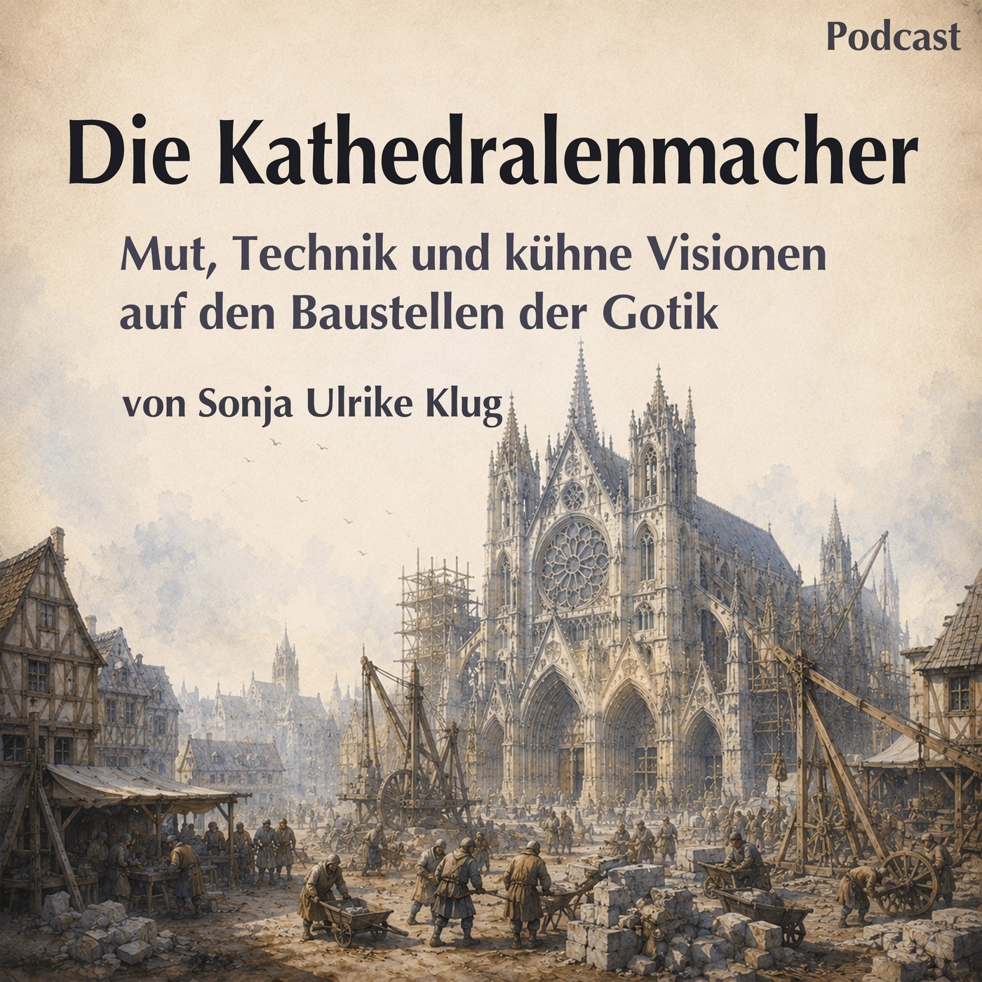 Die Kathedralenmacher - Mut, Technik und kühne Visionen auf den Baustellen der Gotik